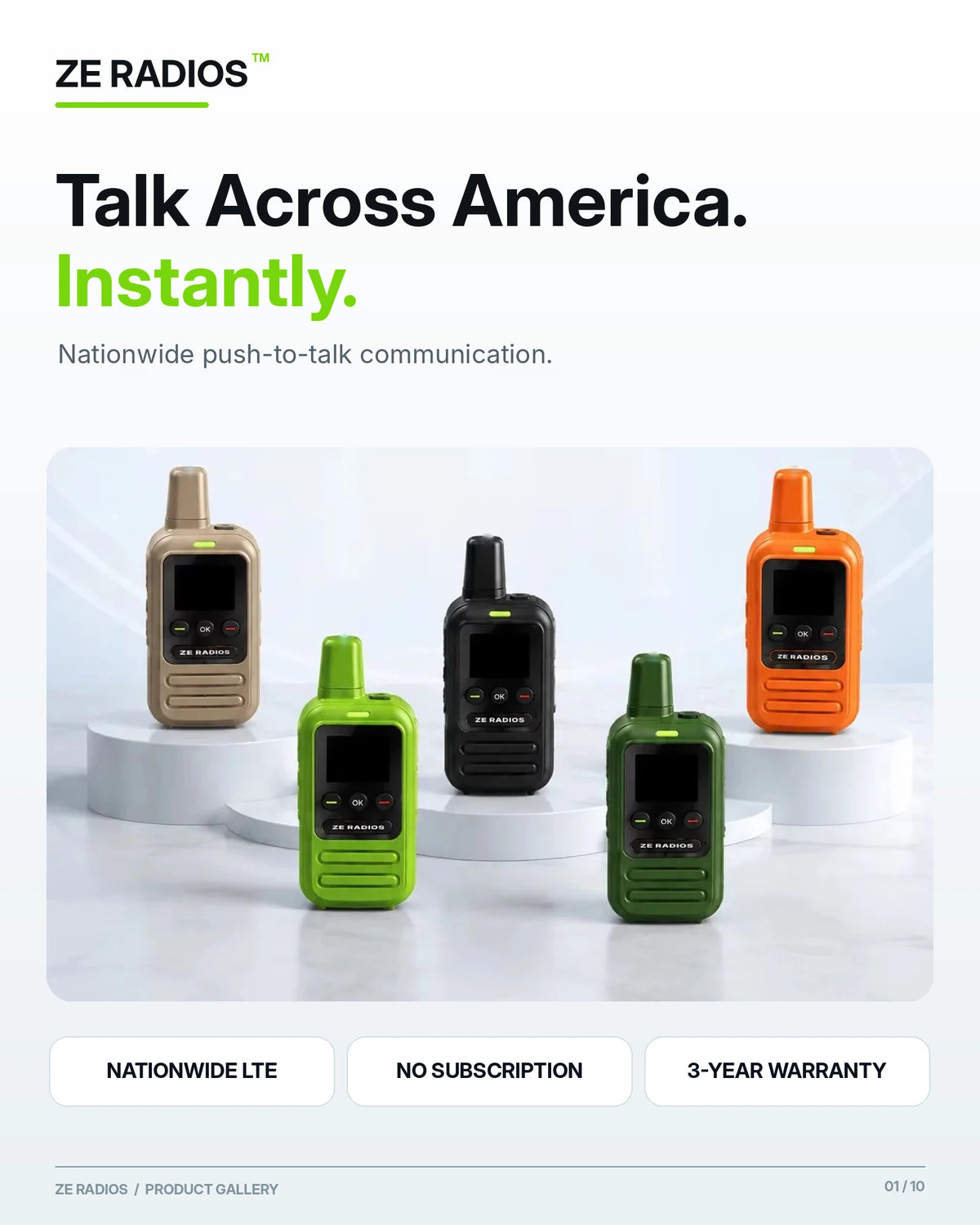 ZE™ Radio LTE
